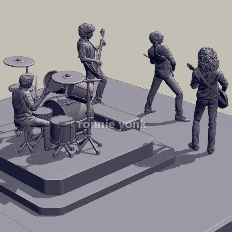 Roger Taylor - Queen 3D printing 3D print model_20