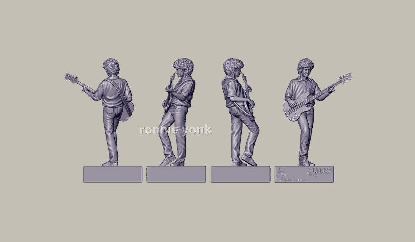 Roger Taylor - Queen 3D printing 3D print model_39