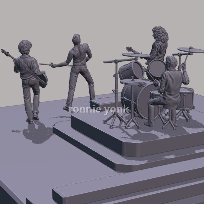 Roger Taylor - Queen 3D printing 3D print model_22