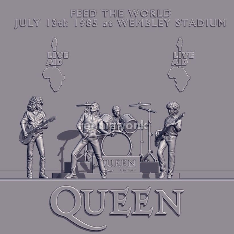 Roger Taylor - Queen 3D printing 3D print model_33