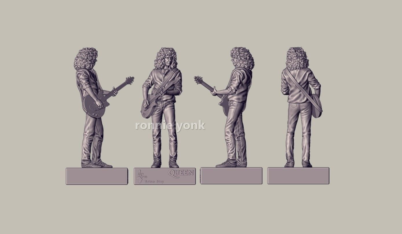 Roger Taylor - Queen 3D printing 3D print model_9