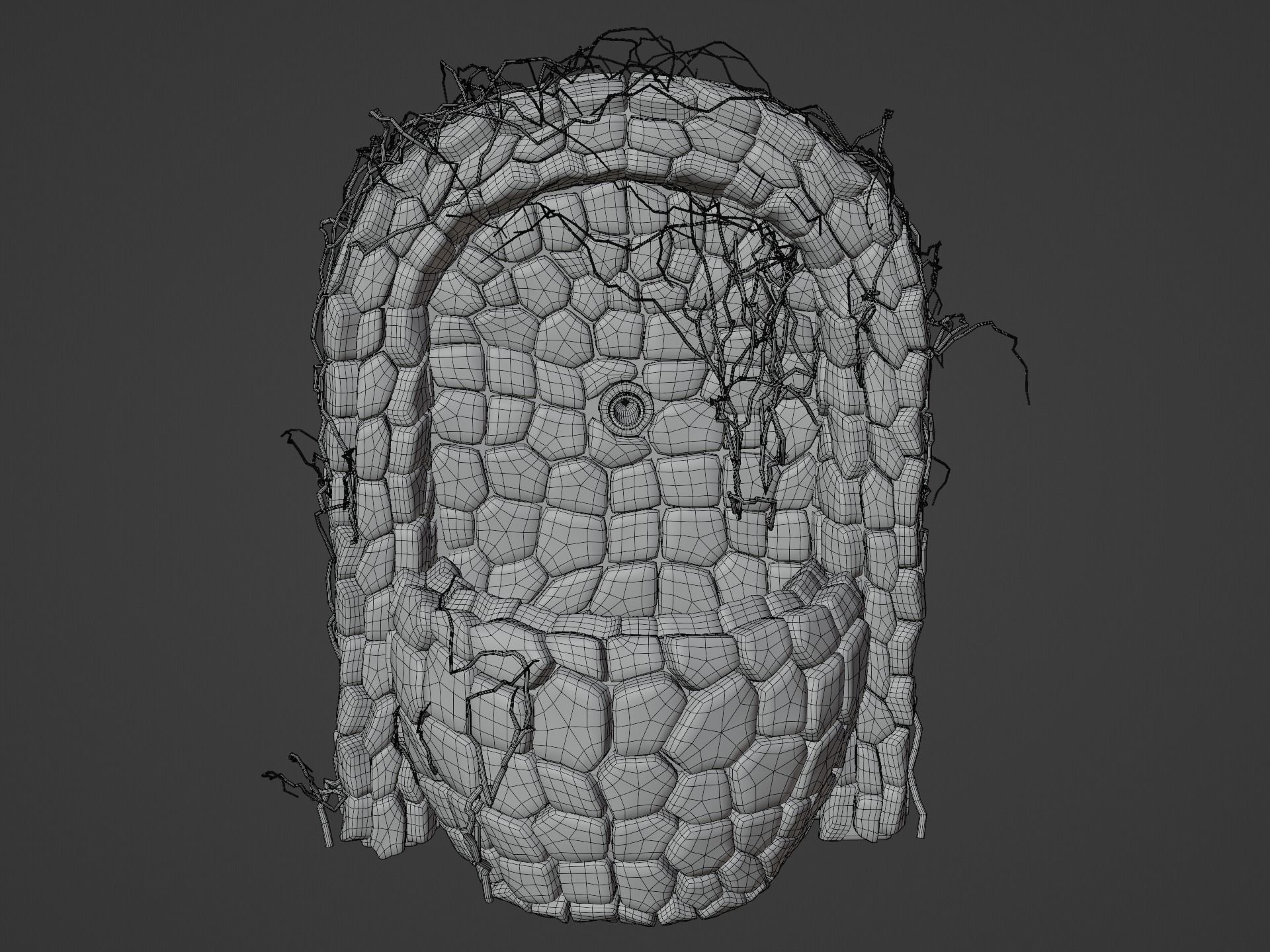 Wall Fountain 3D model_11