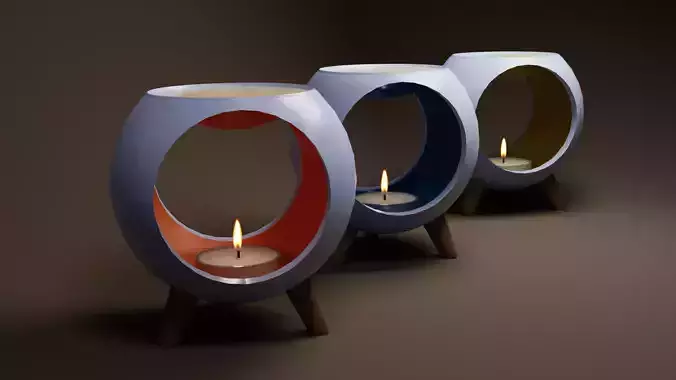 Candle Oil Burner