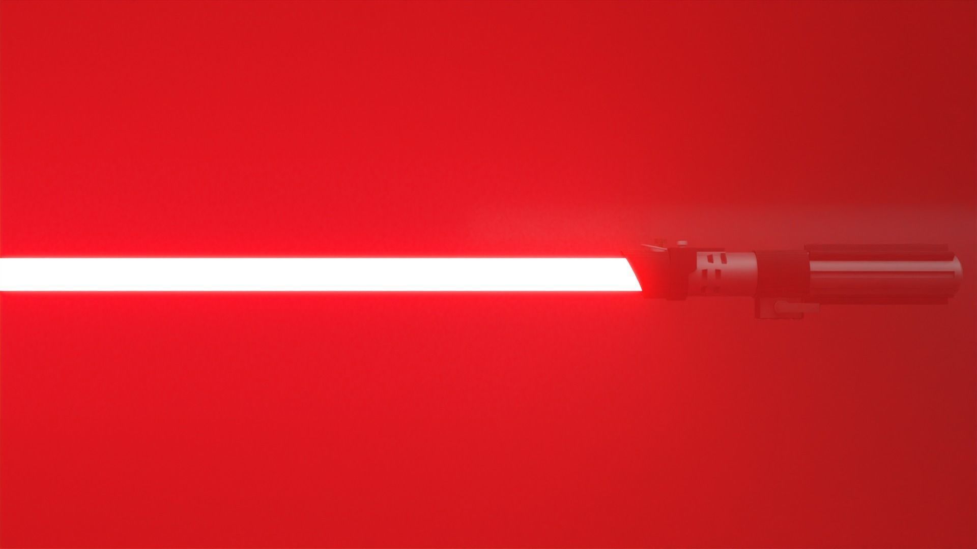 Darth Vader lightsaber Free 3D model_2