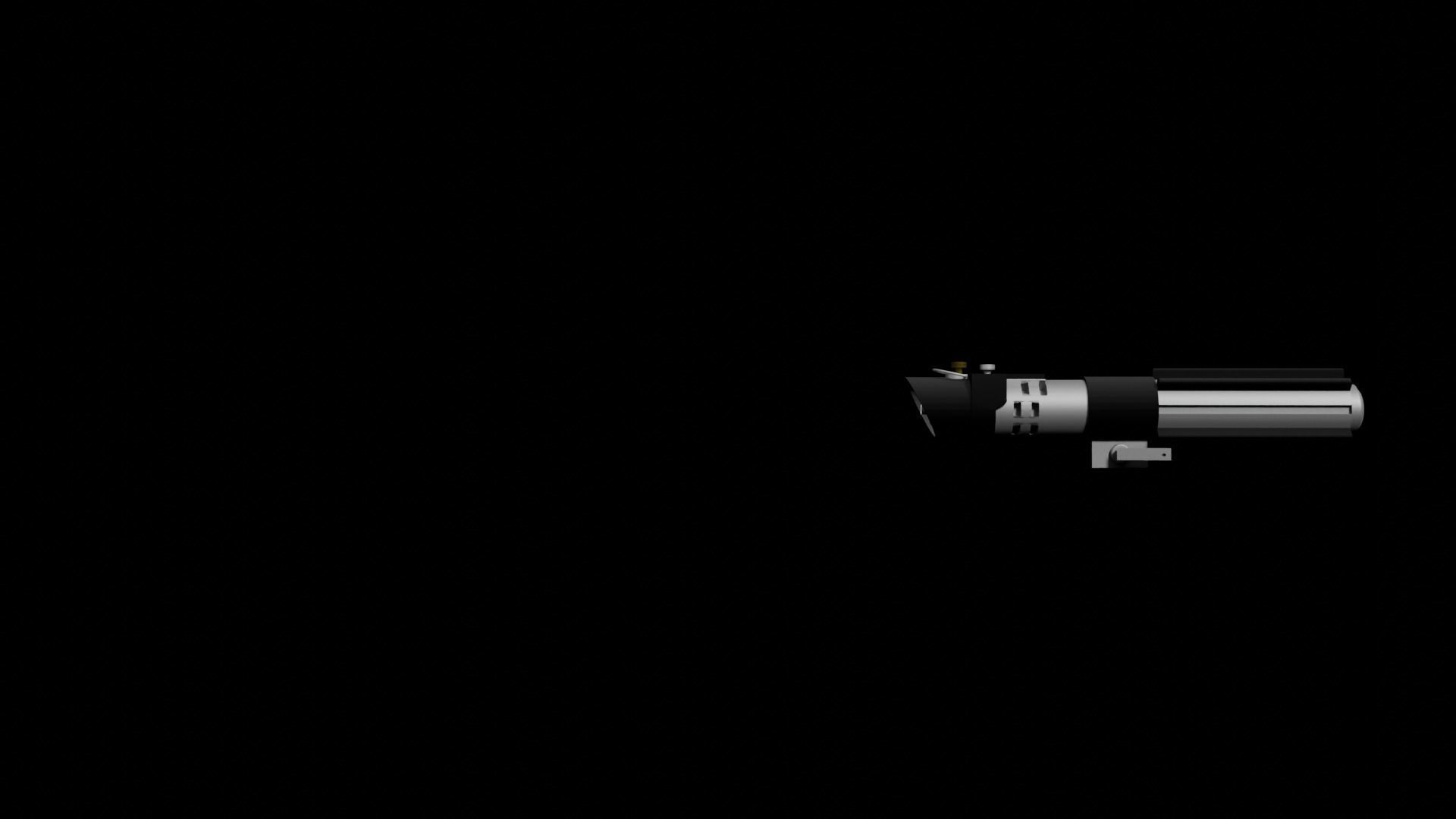 Darth Vader lightsaber Free 3D model_3