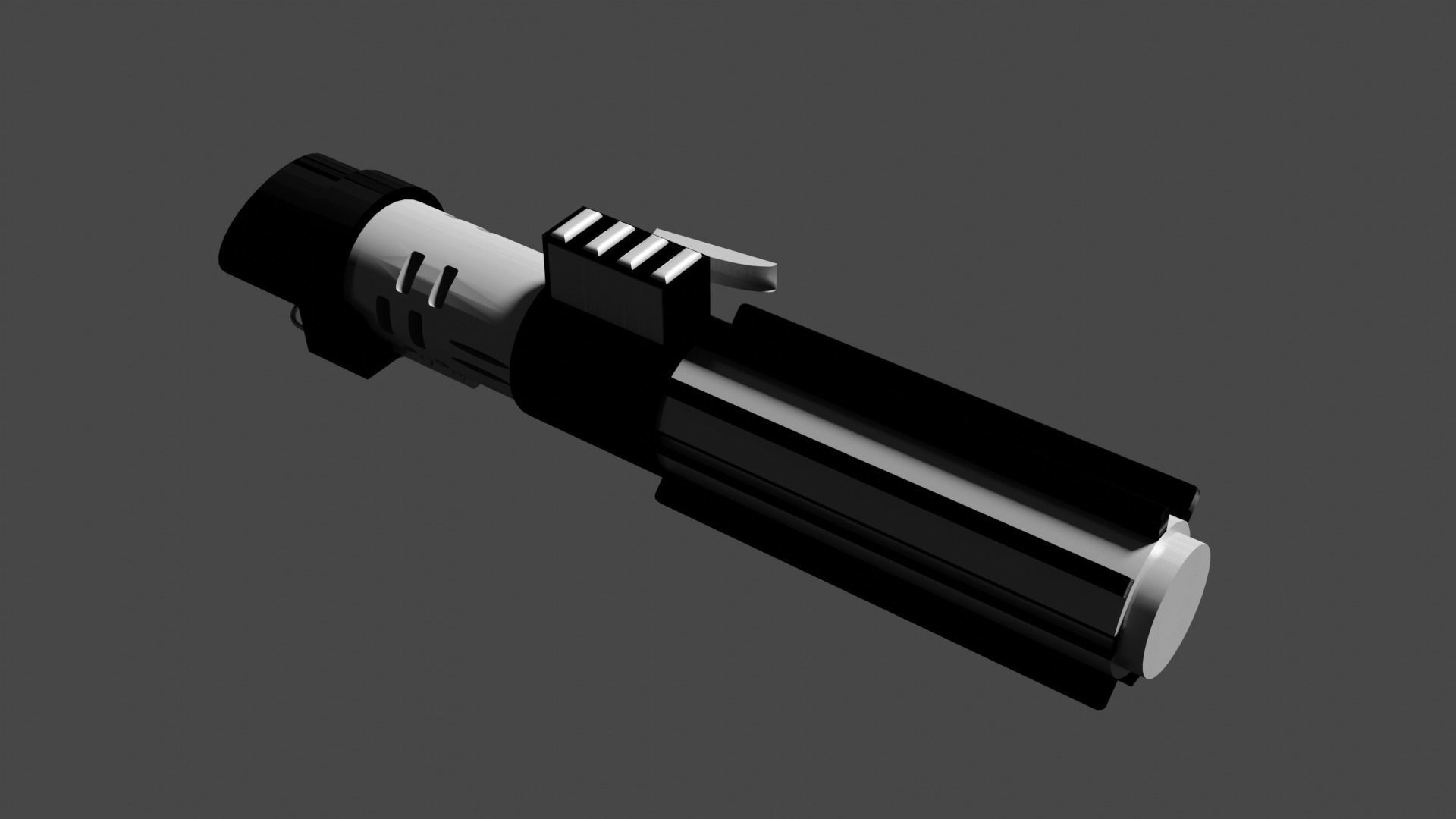 Darth Vader lightsaber Free 3D model_4