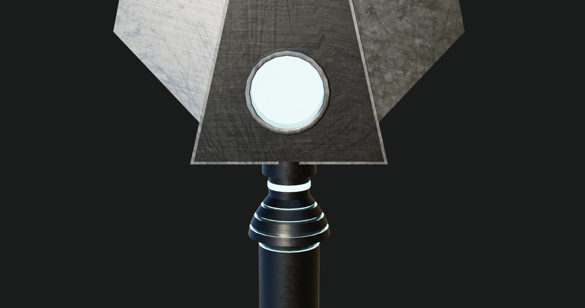 Fantasy Spear 06 Glow Game-Ready PBR Textures Included Low-poly 3D model_21