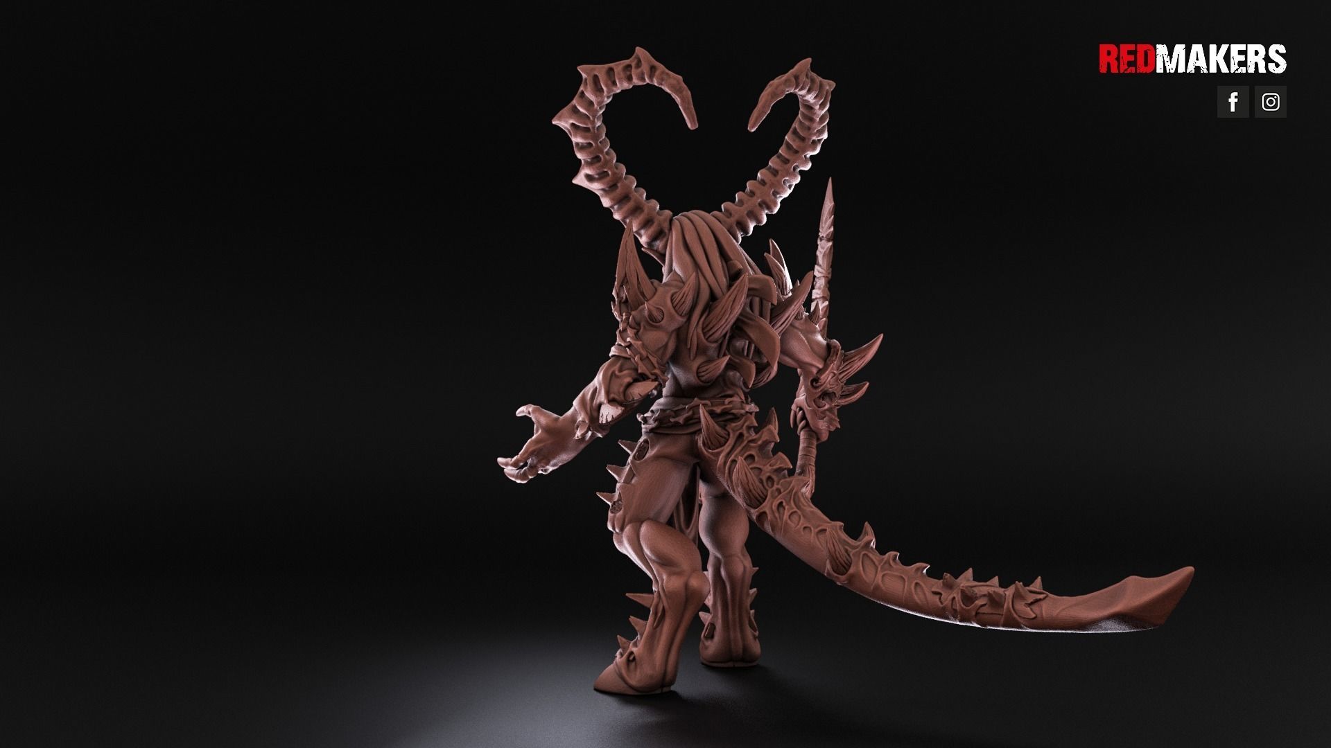 Bloodthirsty Master - Demons 3D print model_7