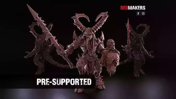 Bloodthirsty Master - Demons 3D print model
