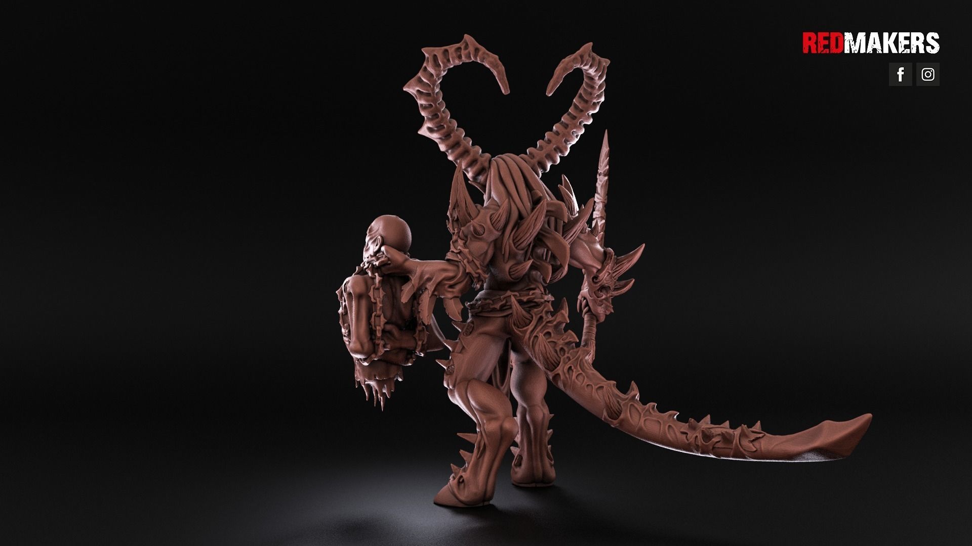 Bloodthirsty Master - Demons 3D print model_6