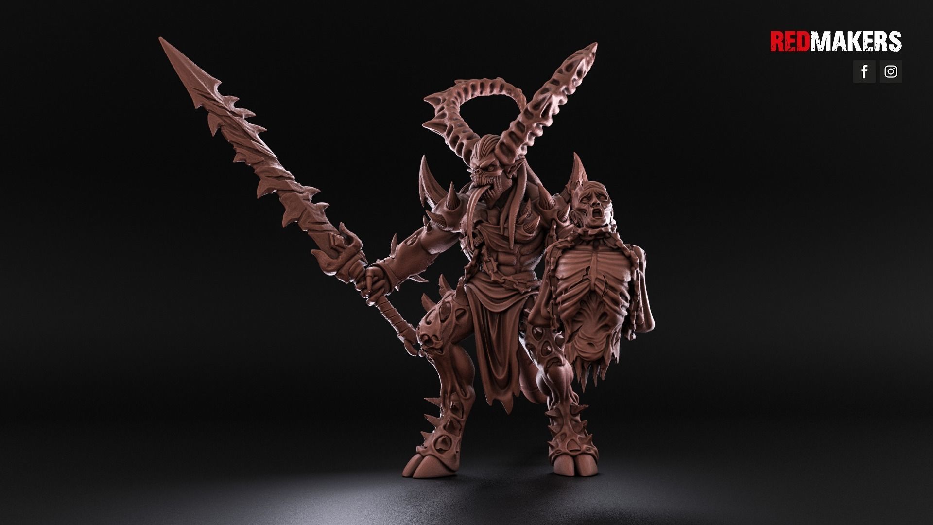 Bloodthirsty Master - Demons 3D print model_4