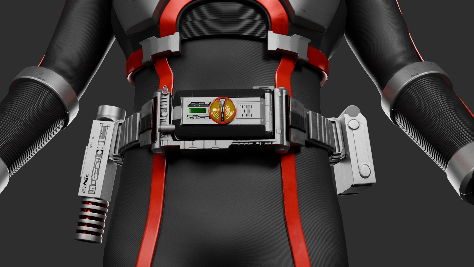 Kamen Rider FAIZ Complete Edition with Axel Form  Low-poly 3D model_1