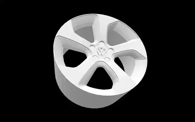 Golf 7 GTI OEM scalable and printable rims