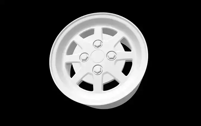 Lancia Beta oem scalable and printable rims