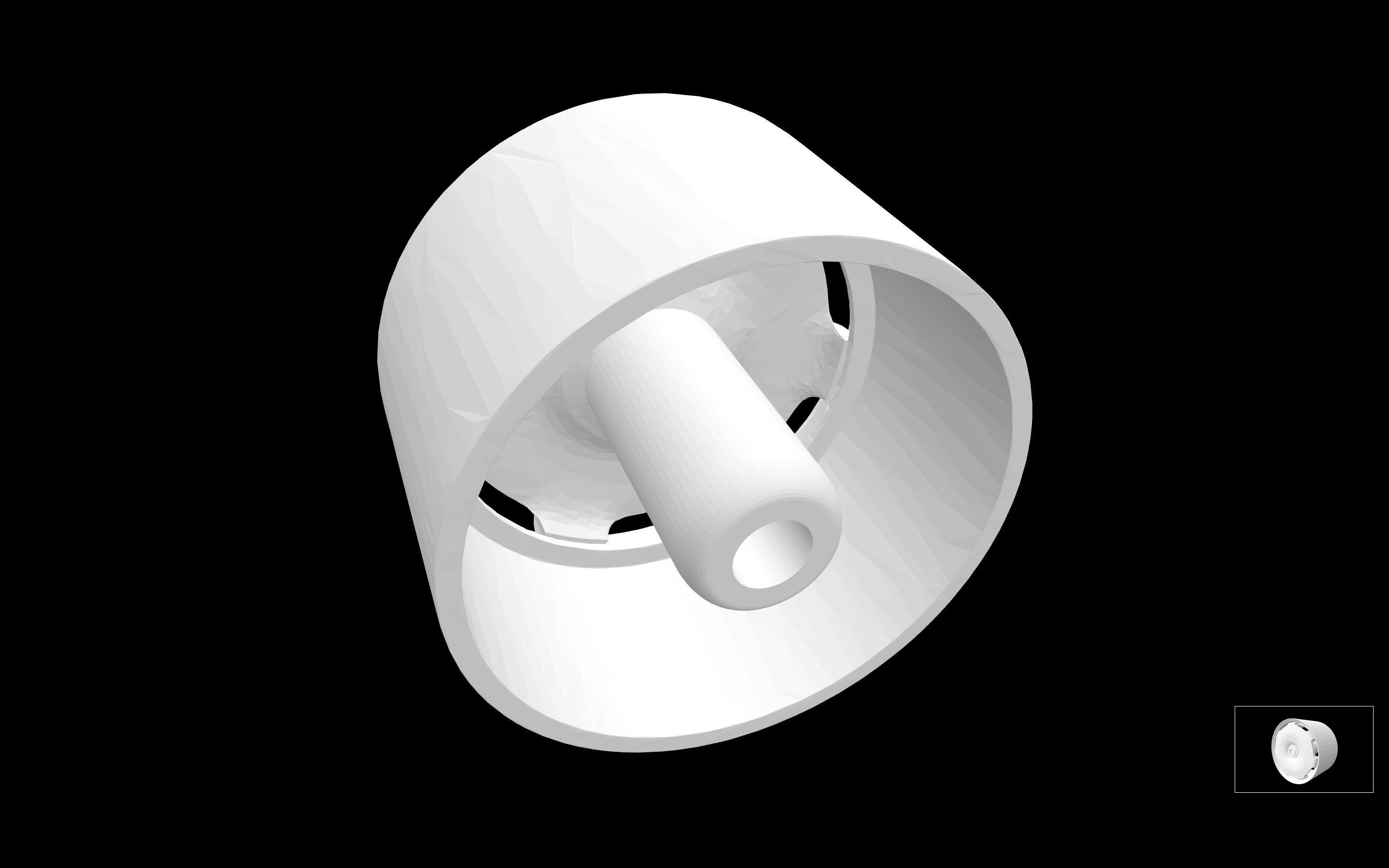 Jaguar XJ220 oem scalable and printable rims 3D print model_4