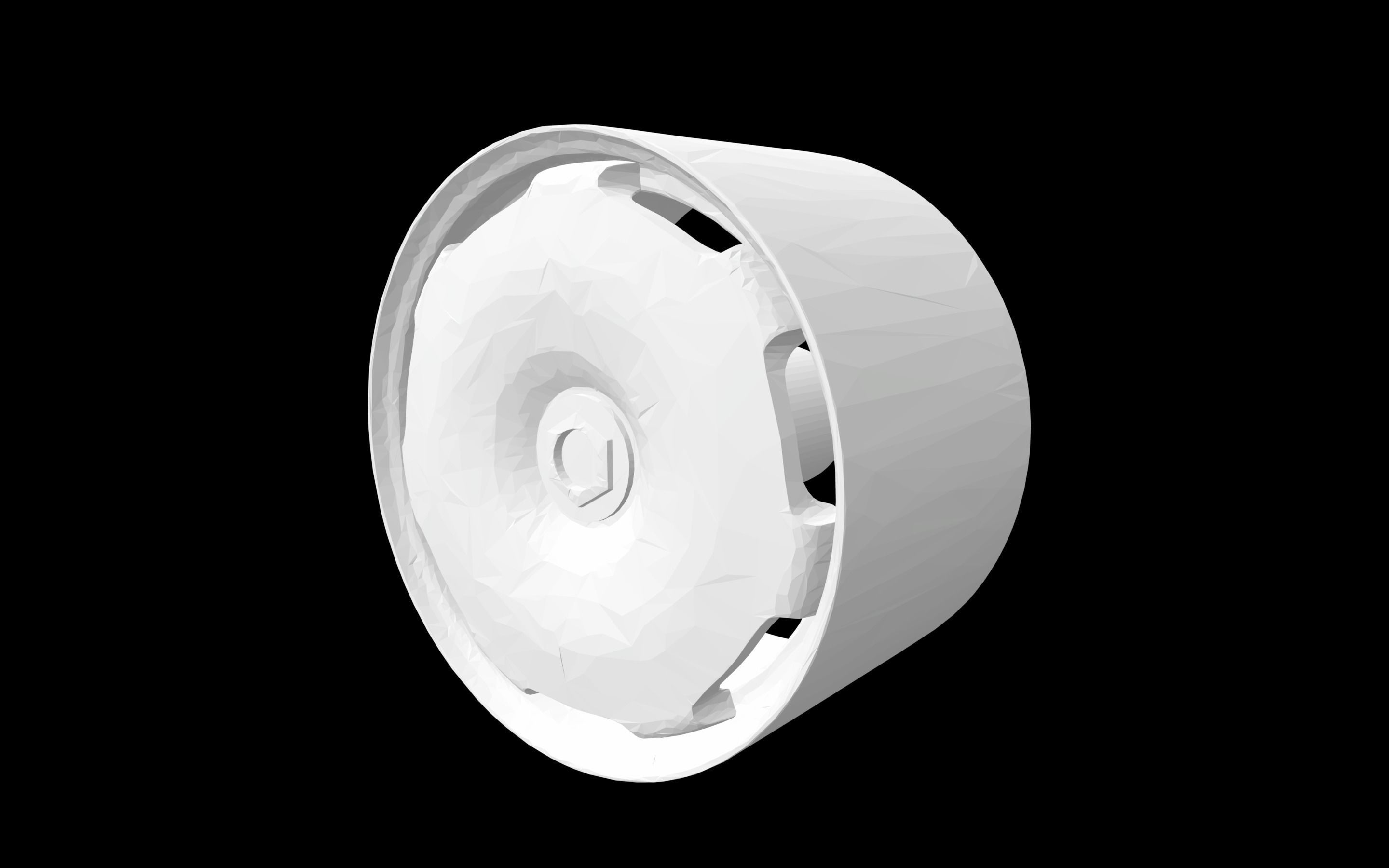 Jaguar XJ220 oem scalable and printable rims 3D print model_3