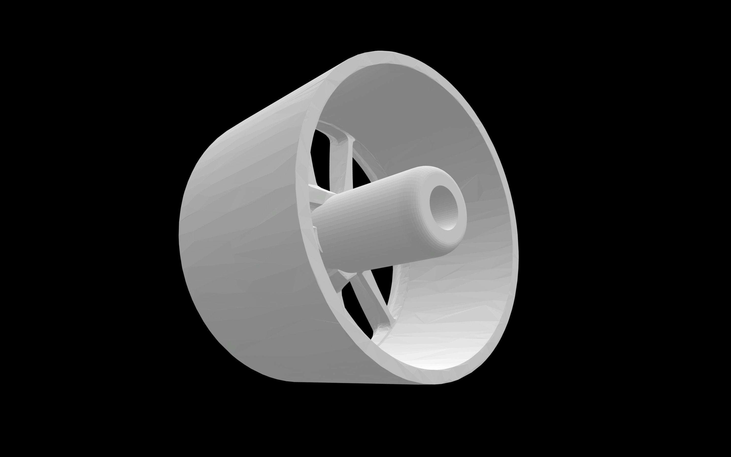 HRE P101 scalable and printable rims 3D print model_3