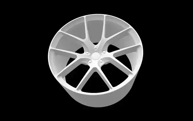 HRE P101 scalable and printable rims