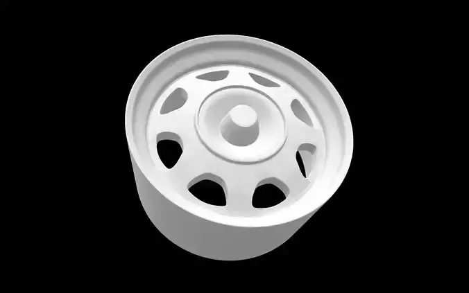 Standard Steel scalable and printable rims