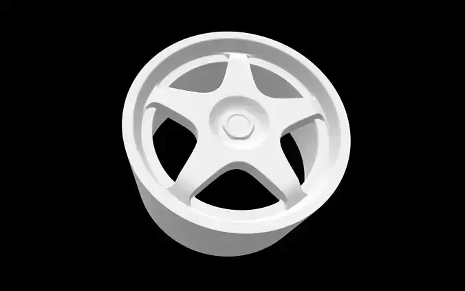 McLaren F1 oem scalable and printable rims