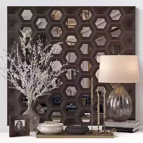 ANTIQUE BRAEE DECORATIVE SET 01