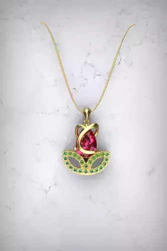 Tulip pendant