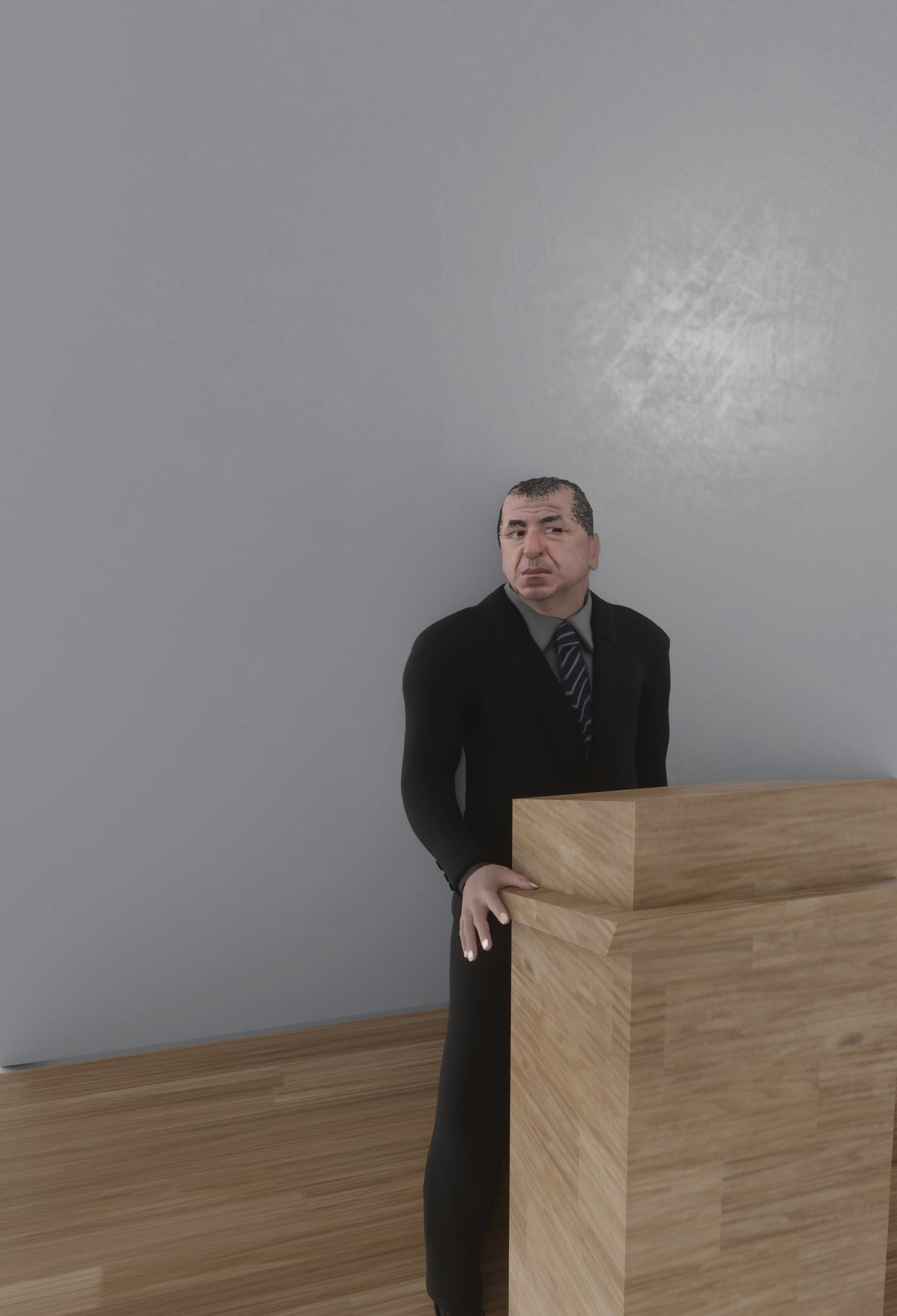 Umit Ozdag Low-poly 3D model_4