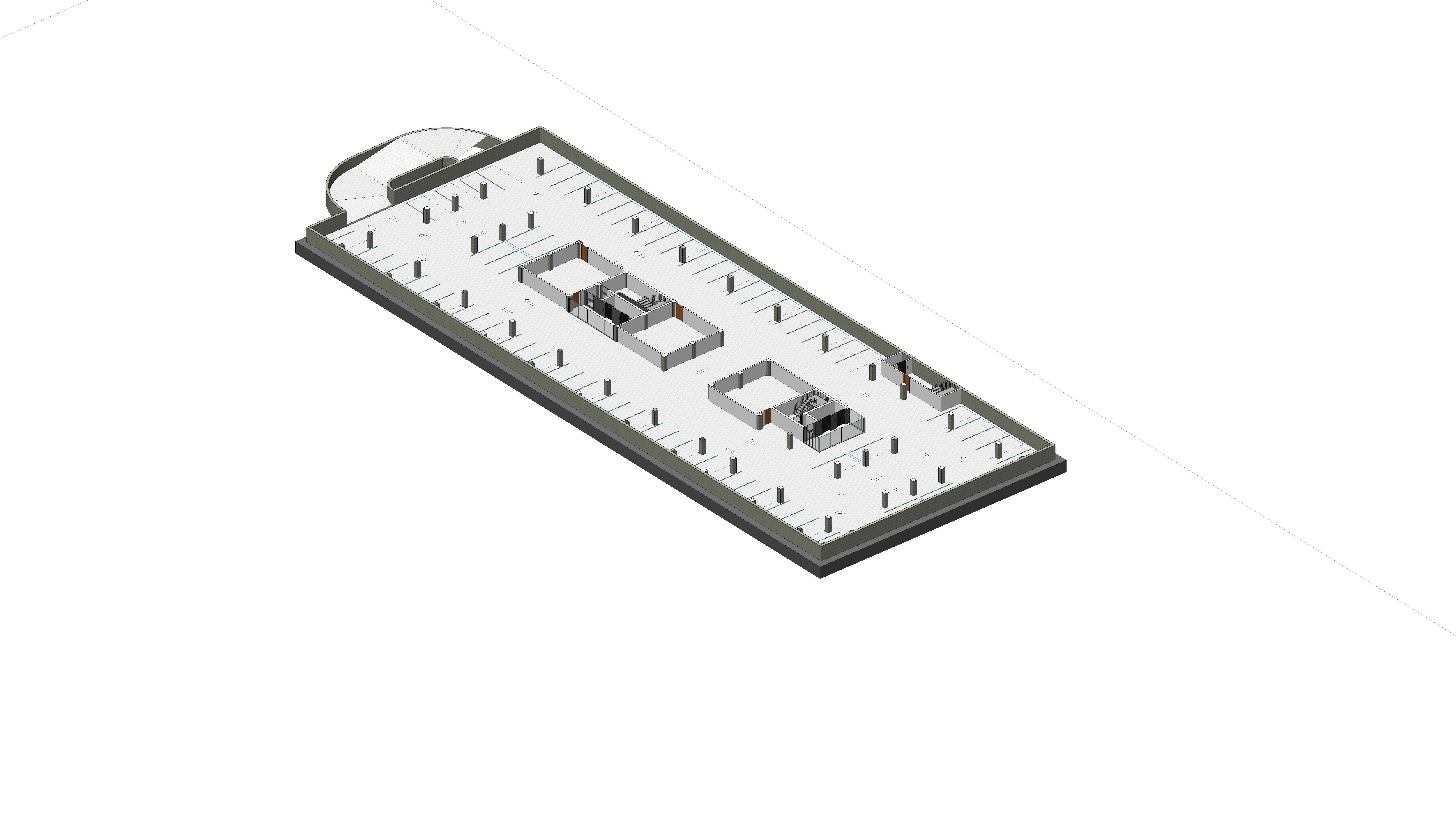 Fine Arts High School - Full Project 3D model_20