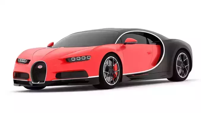 Bugatti Chiron 3D model