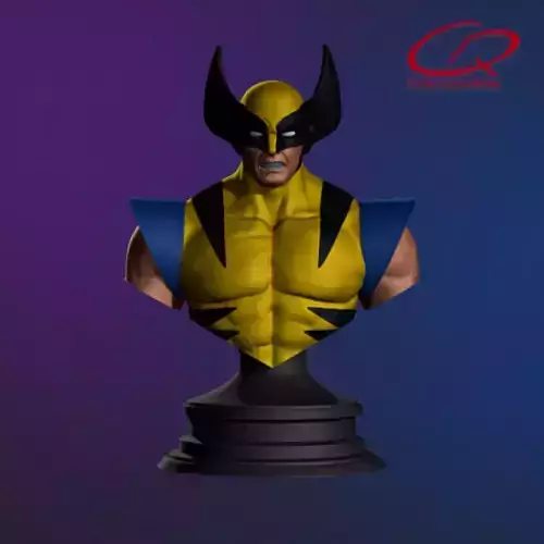 X-men 90s Collection - Wolverine Bust 3D model 3D printable