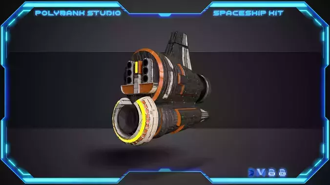 PolyBank Spaceship N12