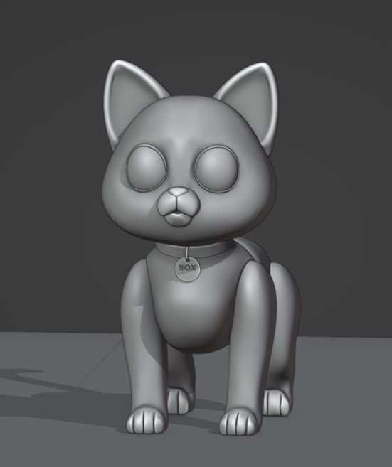 Sox Cat Buzzlightyear 3D print model_3