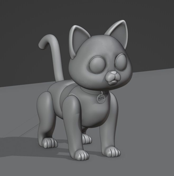 Sox Cat Buzzlightyear 3D print model_1