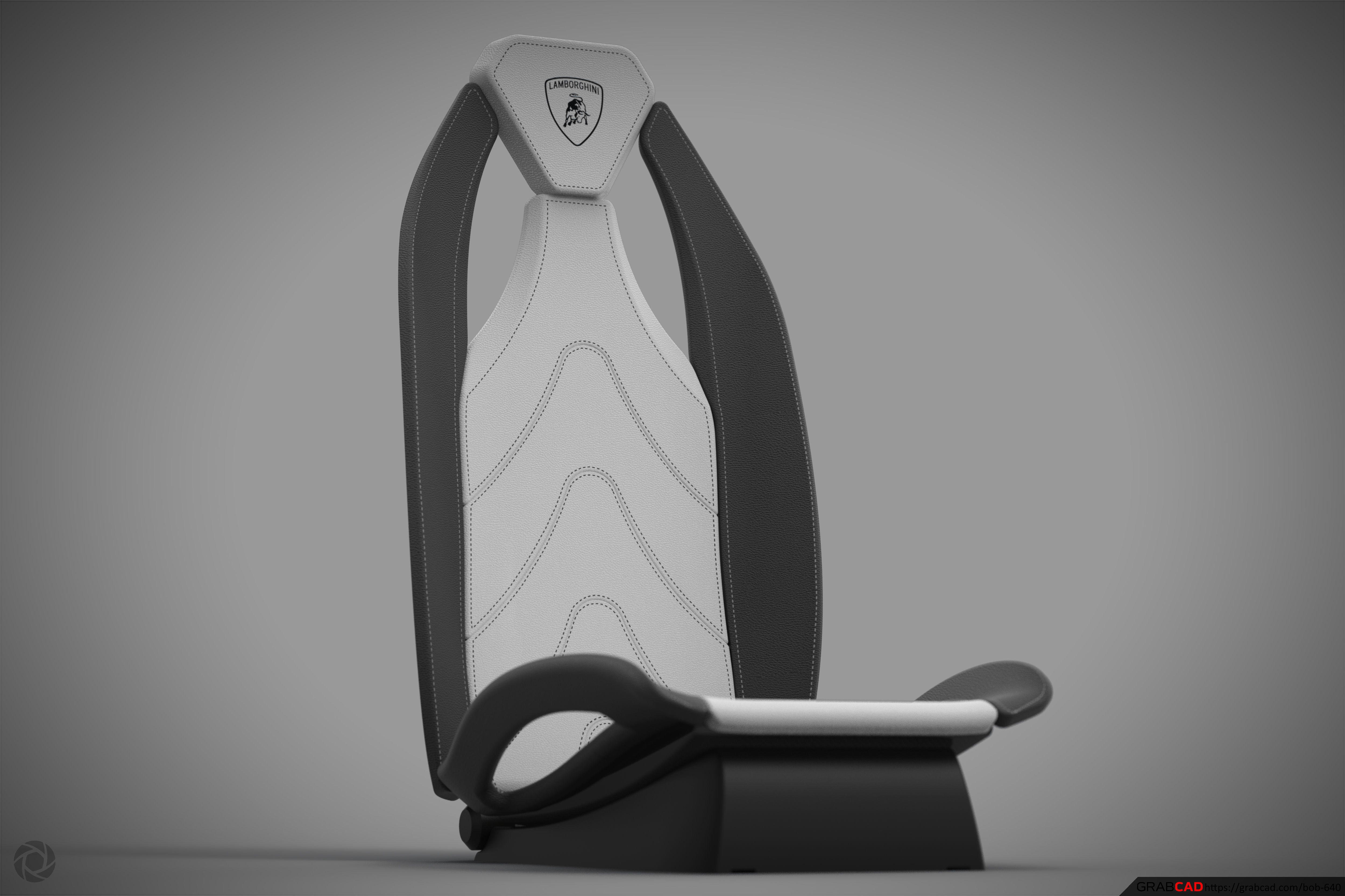 car seat 3D model_1