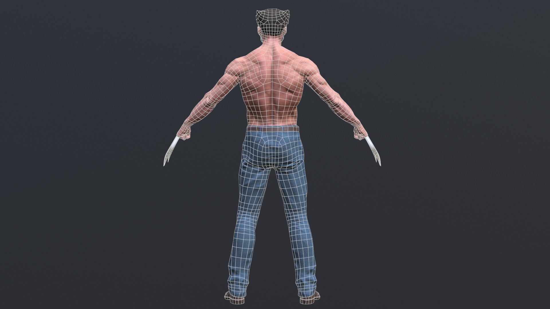 3D model Wolverine VR / AR / low-poly | CGTrader