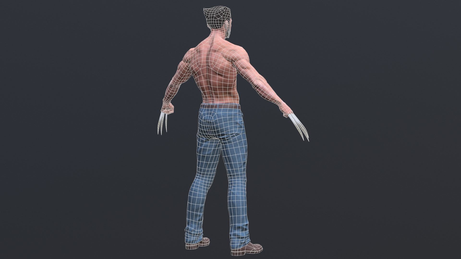 3D model Wolverine VR / AR / low-poly | CGTrader
