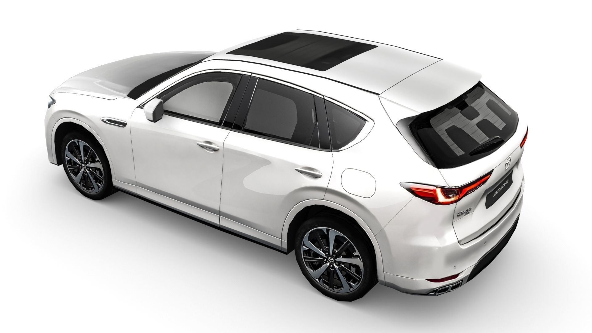 Mazda CX-60 2023 Low-poly 3D model_6