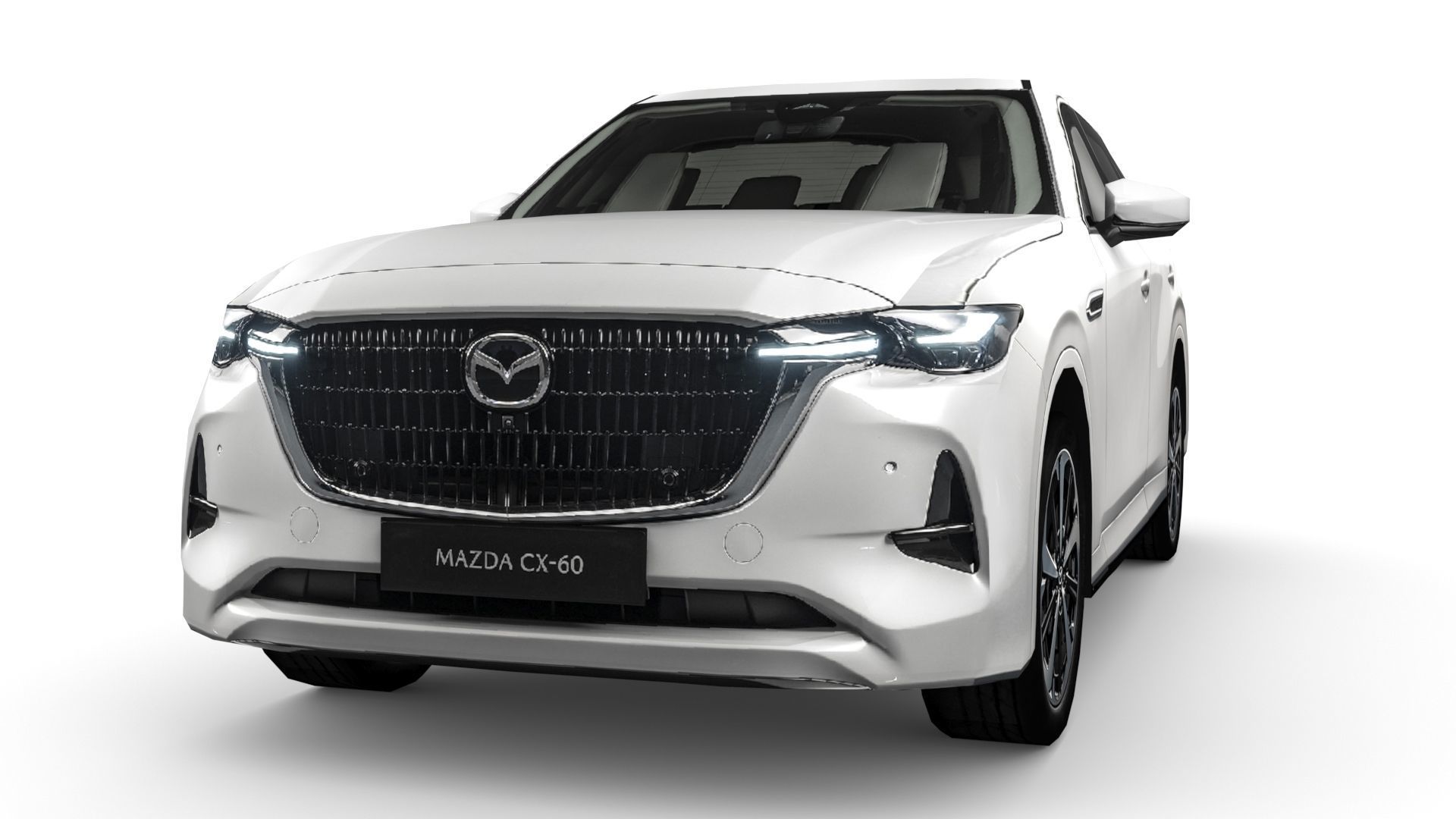 Mazda CX-60 2023 Low-poly 3D model_1