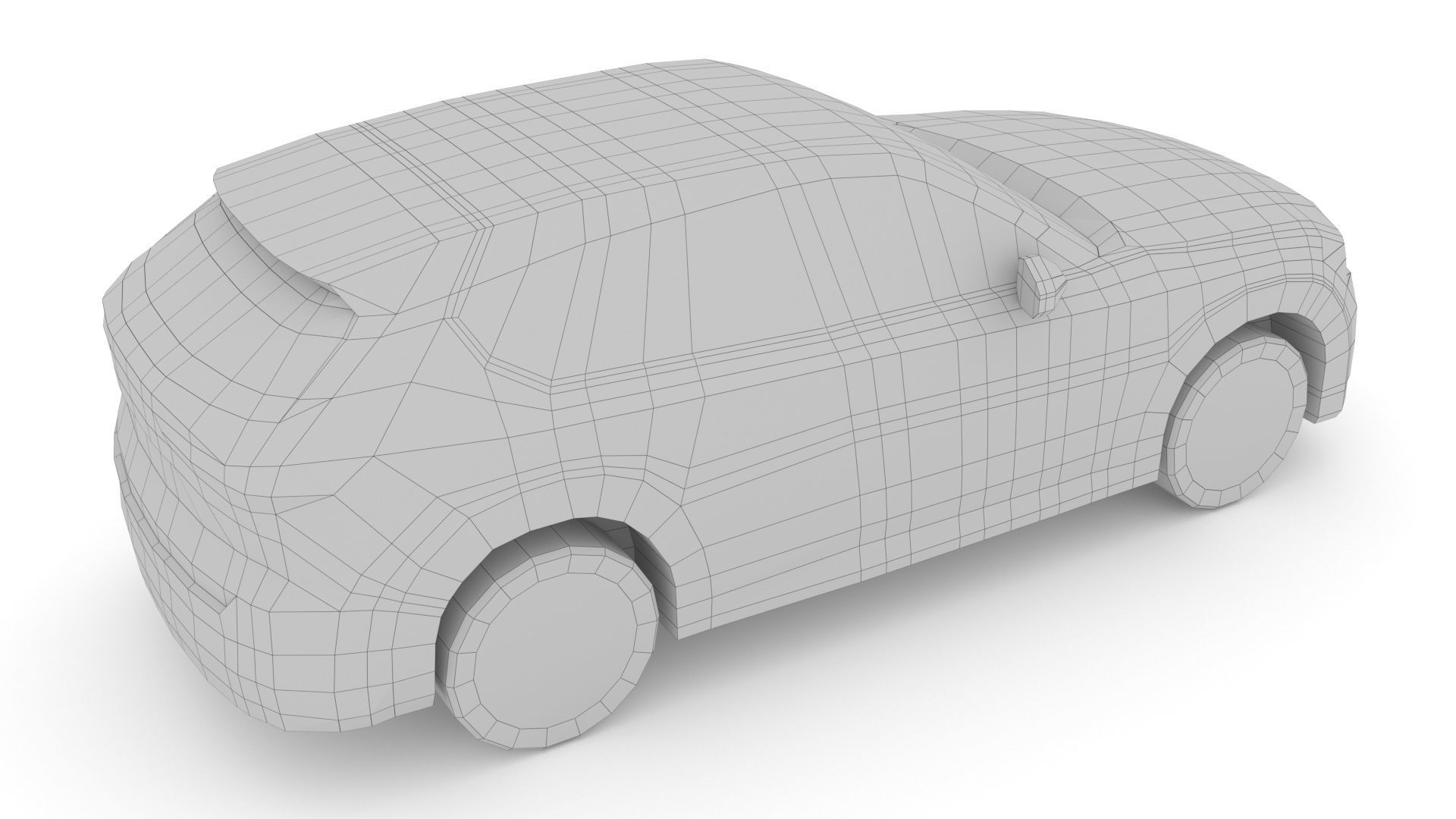 Mazda CX-60 2023 Low-poly 3D model_8