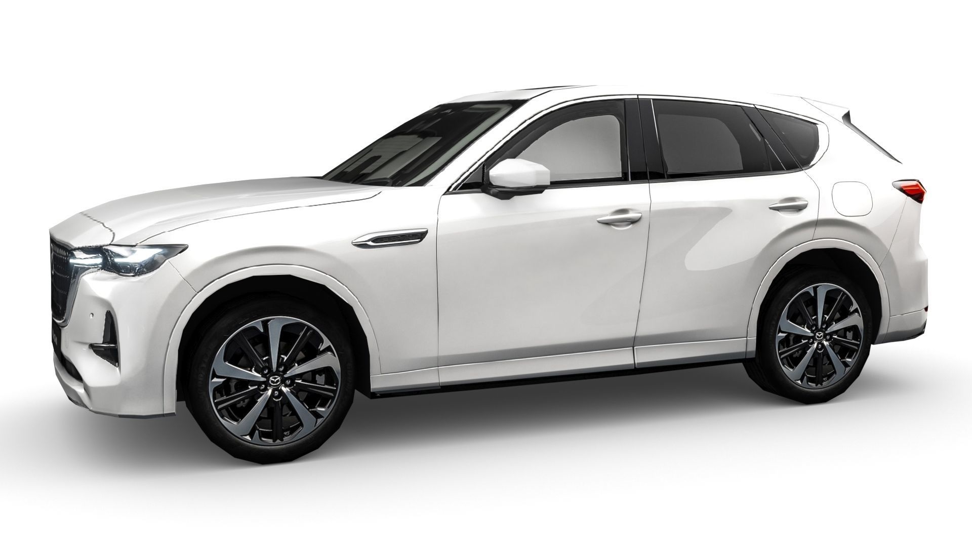 Mazda CX-60 2023 Low-poly 3D model_2