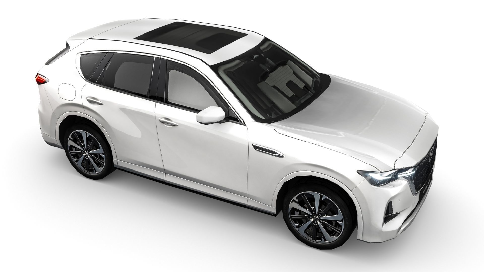 Mazda CX-60 2023 Low-poly 3D model_5