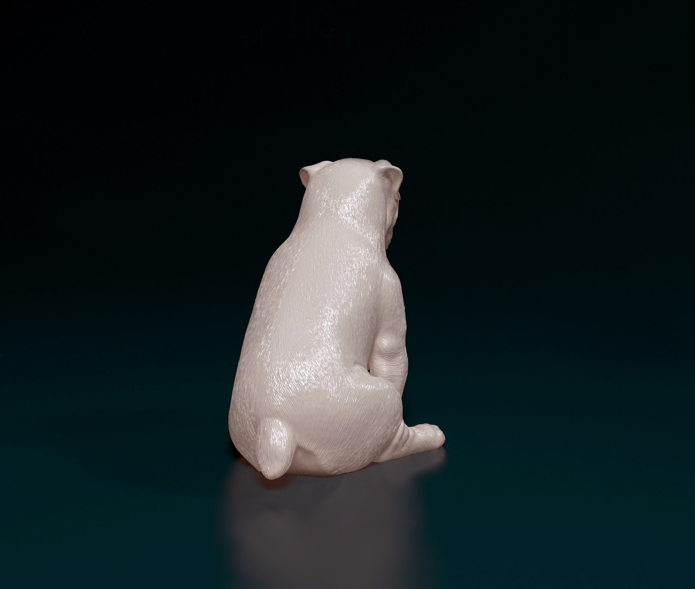 English Bulldog 3D print model_2