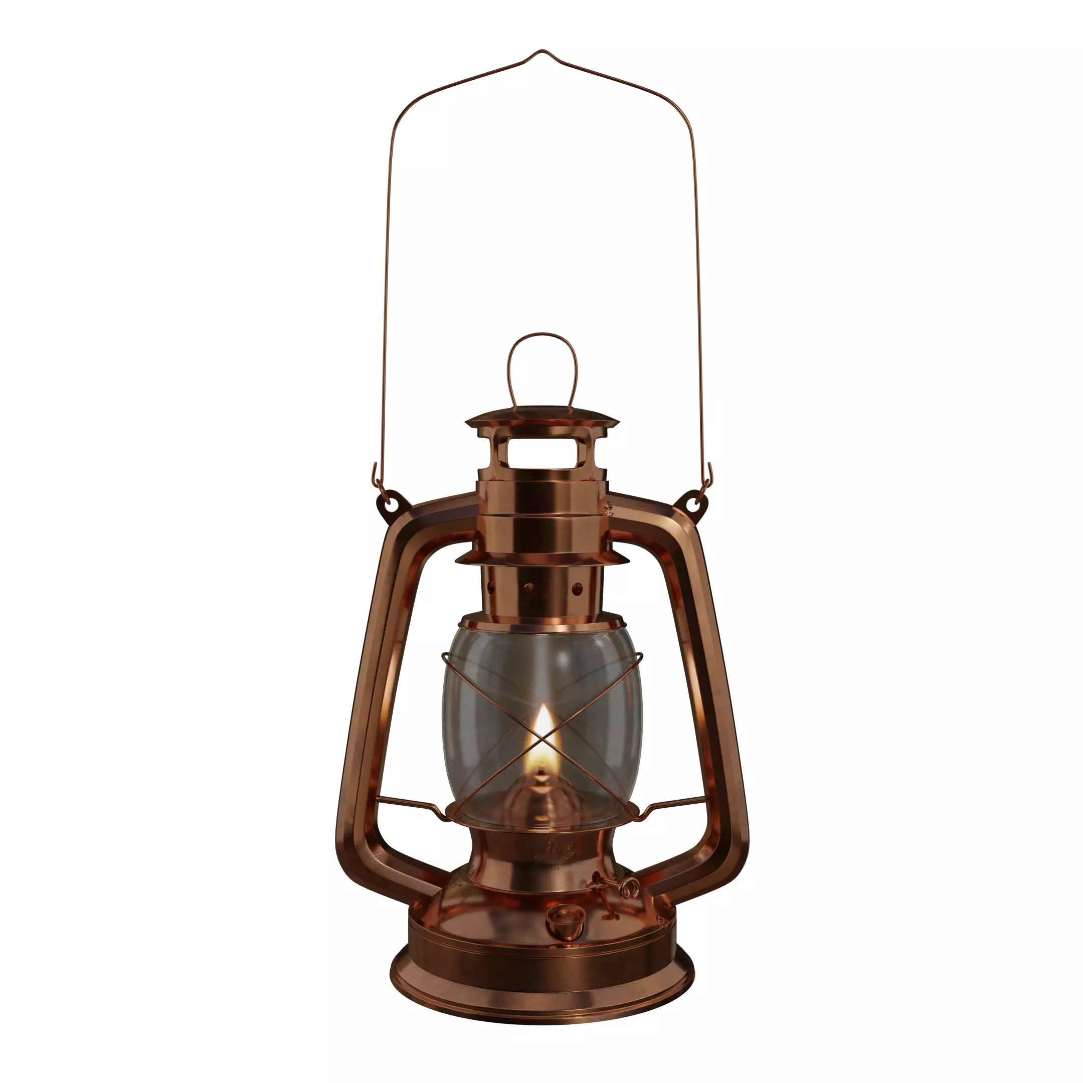Oil Lamp 3D model_0