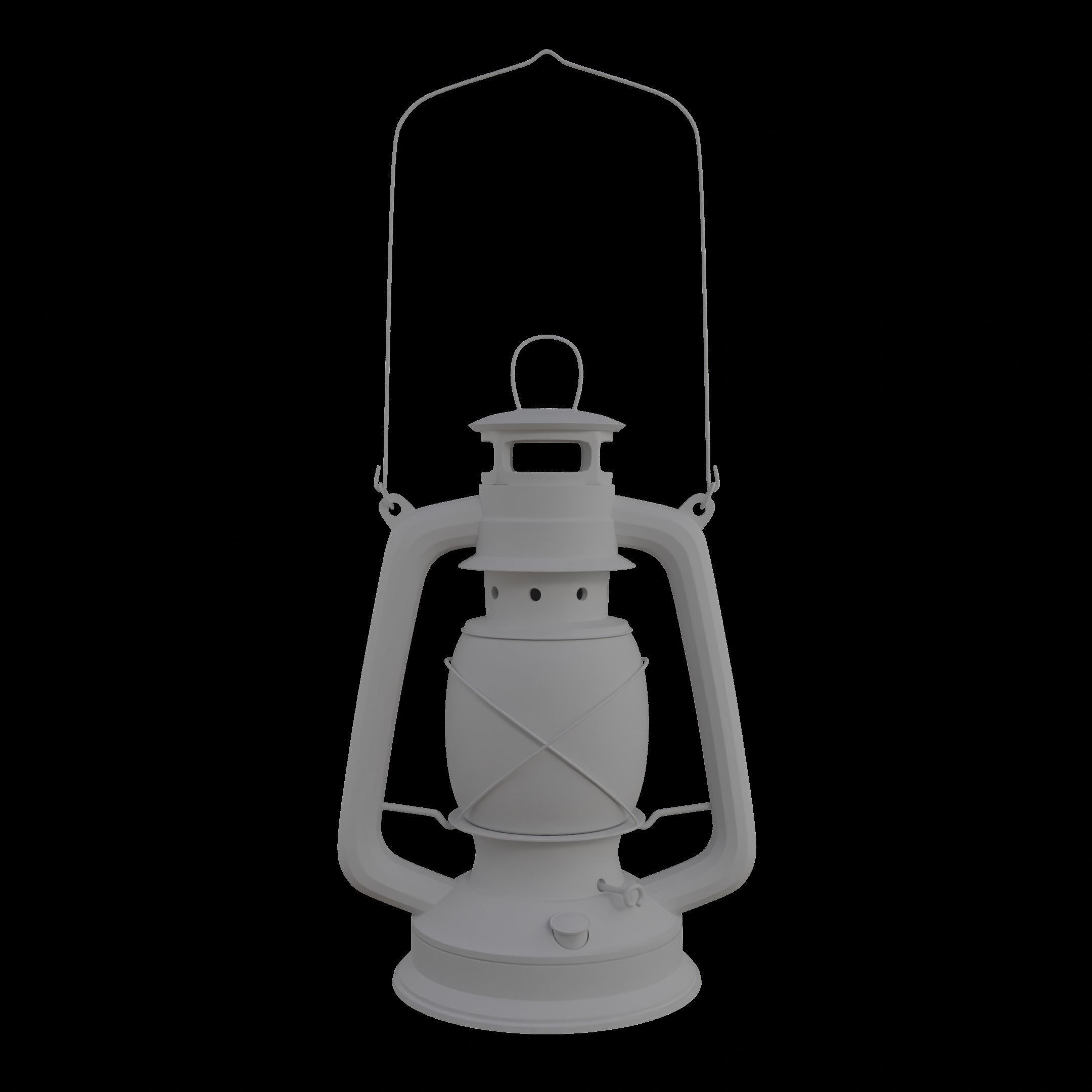 Oil Lamp 3D model_1