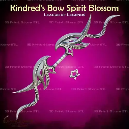 Kindred Bow Spirit Blossom Cosplay League of Legends - STL File