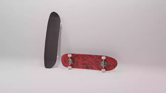 sketeboard two skateboards