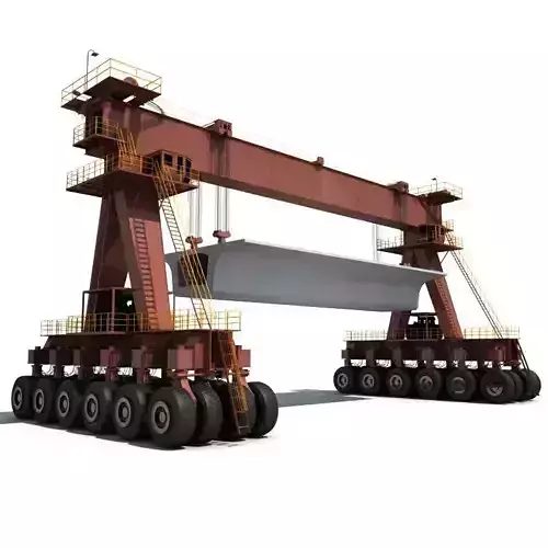 Wheeled beam lifter 