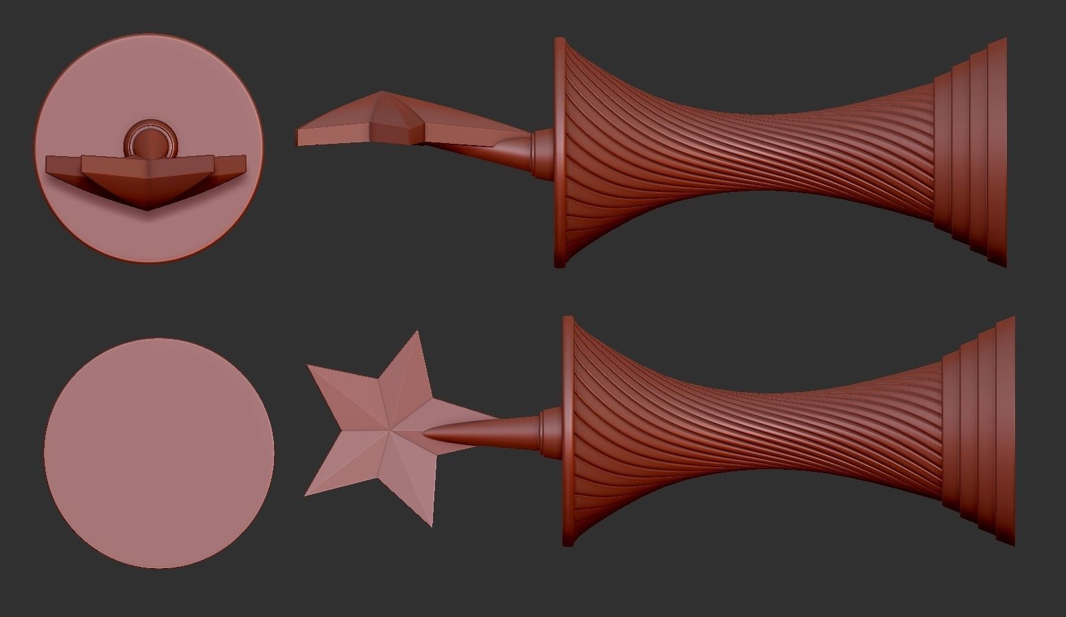 Star Award 4 3D print model_11
