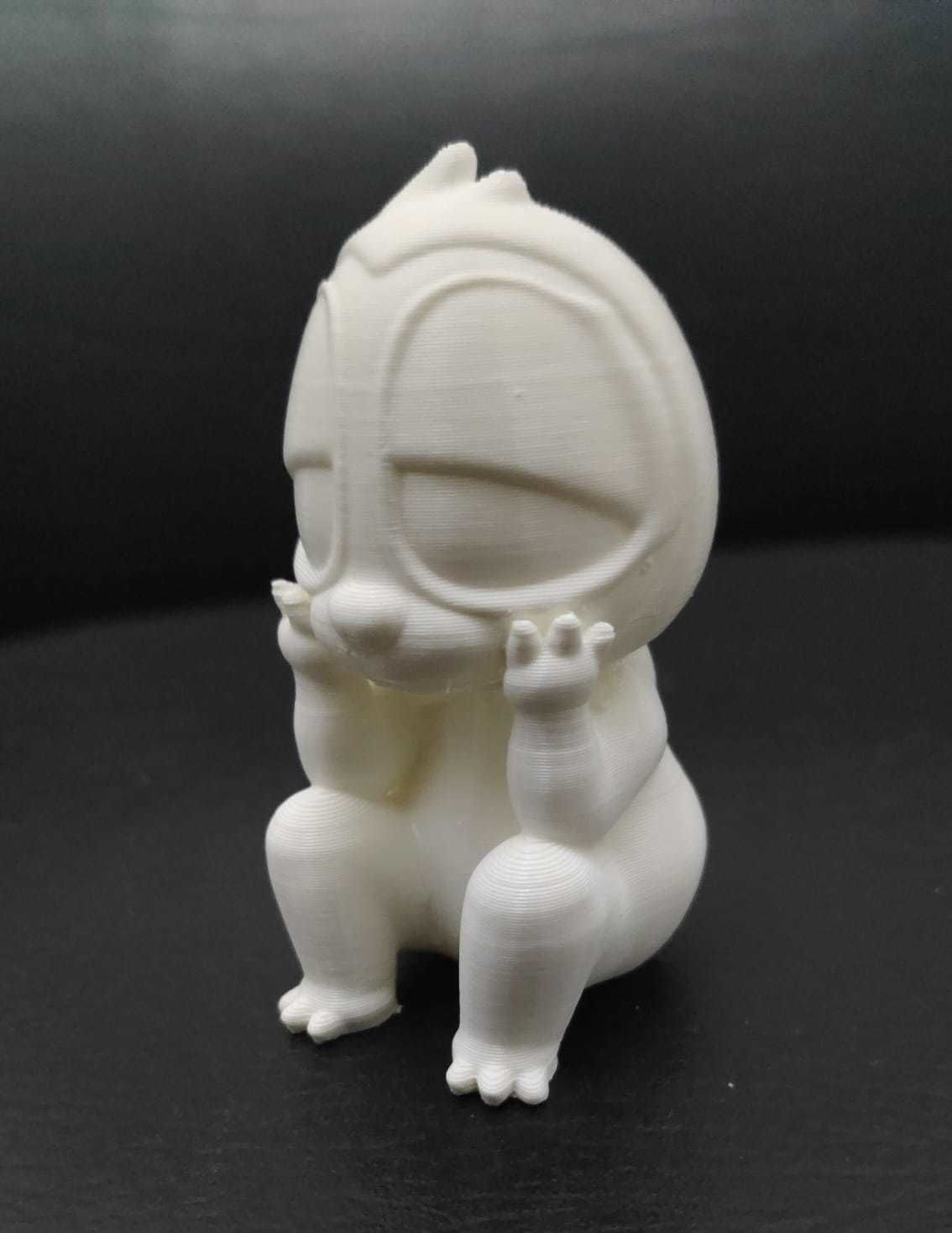Thoughtful Sloth 3D print model_9