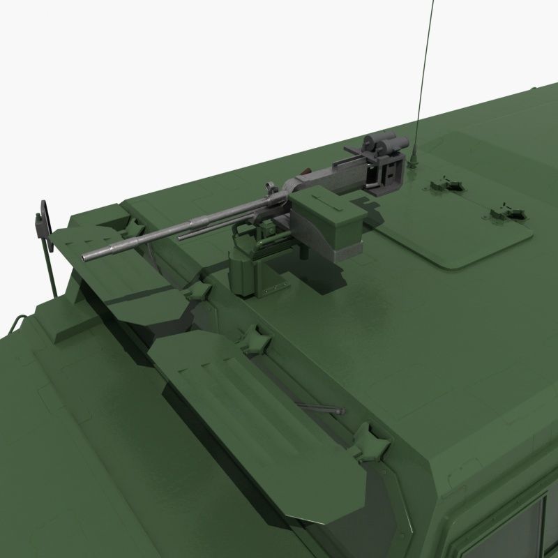 Chinese military vehicle 1 3D model_13